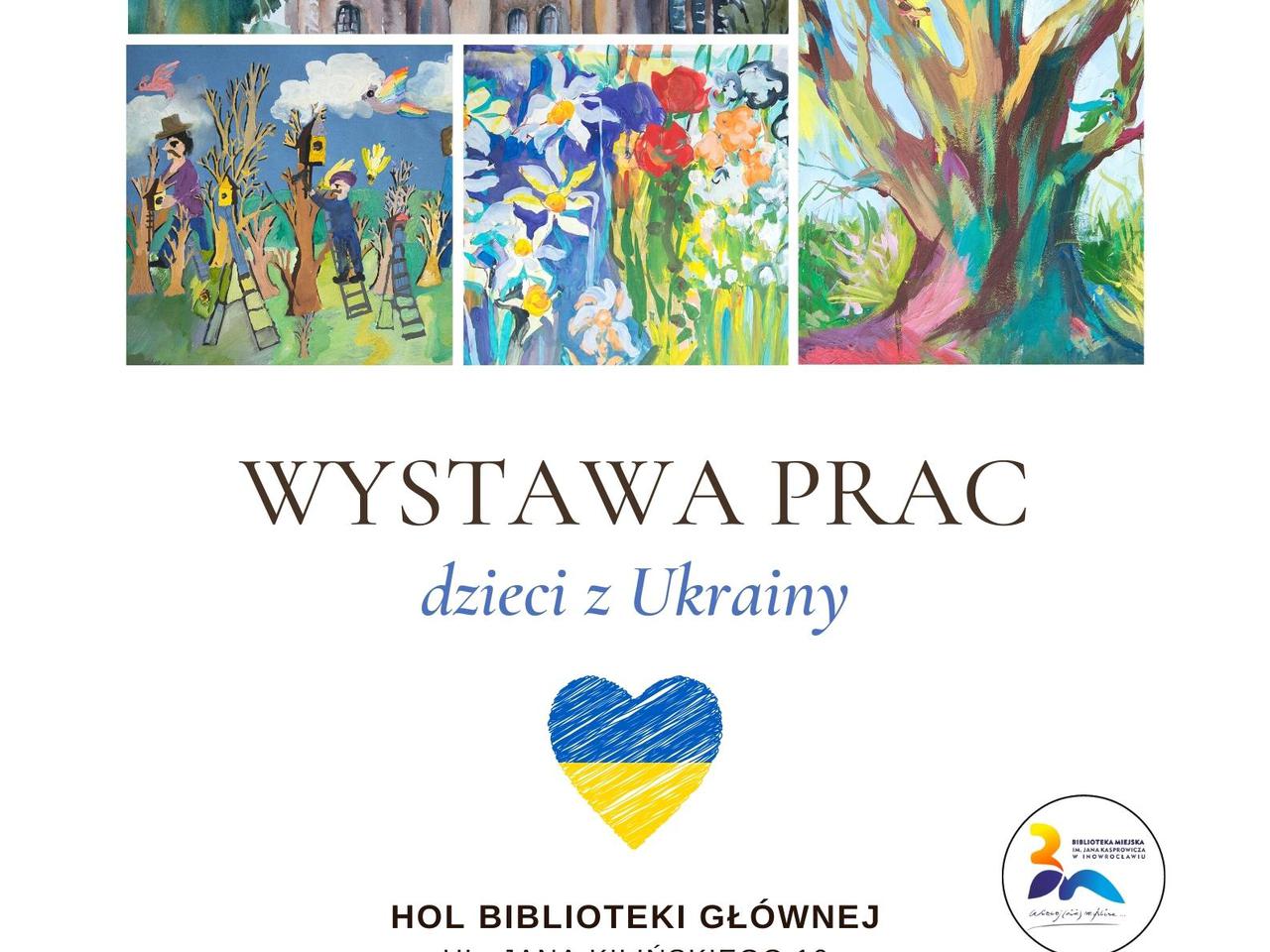 Prace dzieci z Ukrainy na wystawie
