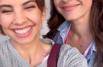 M jak miłość nowy sezon. Aneta (Ilona Janyst), Kasia (Paulina Lasota) na planie