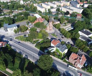Rynek Oruński z lotu ptaka