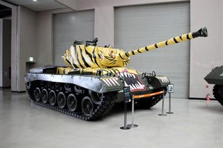 M46 Patton w tygrysim malowaniu