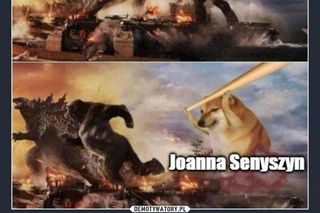 Joanna Senyszyn jak imperatorka. Memy zalewają internet