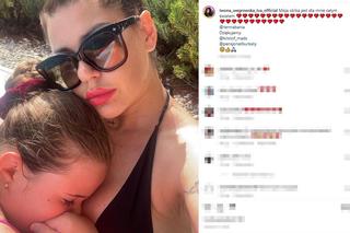 Iwona Węgrowska drży o zdrowie córeczki