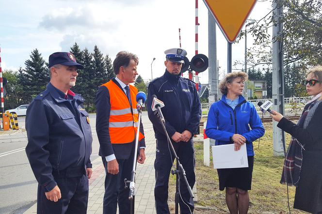 „Szlaban na ryzyko!” Akcja PKP PLK na Podkarpaciu