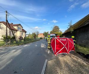  Humniska. Tragiczny wypadek. Nie żyje dziecko [Galeria]