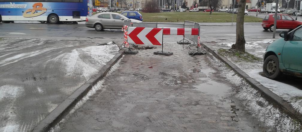 Dziura przy placu Wróblewskiego