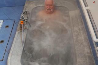 Lech Wałęsa w sanatorium