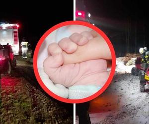 Bohaterscy strażacy ratują dwutygodniowego niemowlaka