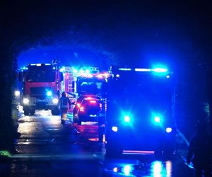 Pożar w przetwórni drobiu na Kaszubach