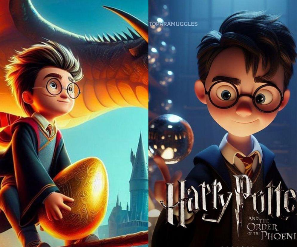 Harry Potter, gdyby robił go Pixar. Zobaczcie niezwykłe filmowe plakaty! 