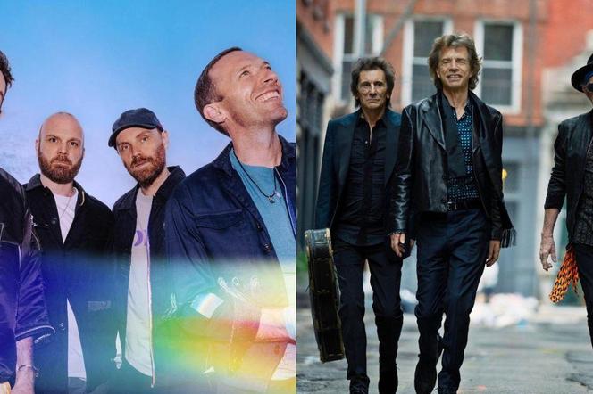 Oto najbardziej dochodowe rockowe trasy koncertowe w historii. Coldplay, U2, The Rolling Stones i inni