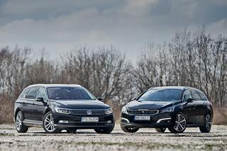 Peugeot 508 SW 2.0 HDI vs. Volkswagen Passat Variant 2.0 TDI