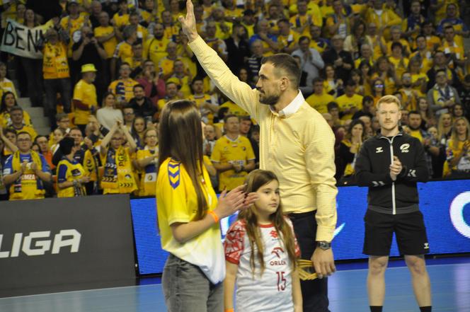 Michał Jurecki, dyrektor sportowy Industrii Kielce dostał nagrodę Supergladiatora