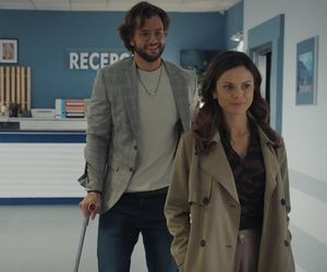 	M jak miłość odc. 1847. Kasia (Paulina Lasota), Mariusz (Mateusz Mosiewicz)