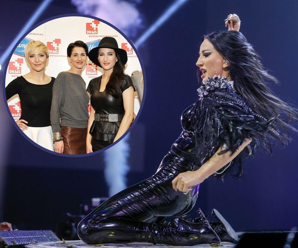 Justyna Steczkowska z siostrami