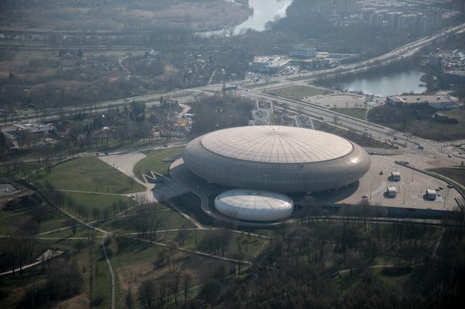 Kraków z lotu ptaka w czasie kwarantanny