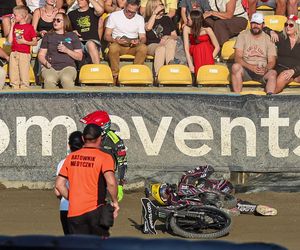 GP Polski w Gorzowie: Zderzenie Martina Vaculika i Kaia Huckenbecka