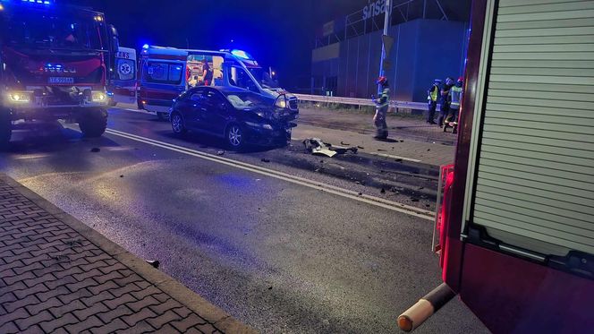 29.07.25 Starachowice. Wypadek na wiadukcie