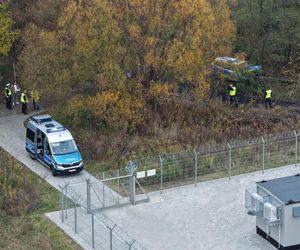 Pościg i wypadek w Pęcicach