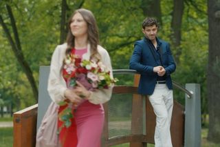 Barwy szczęścia, odcinek 3103: Regina (Kamila Kamińska), Justin (Jasper Sołtysiewicz)