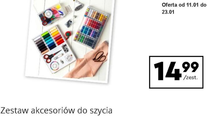 Zestaw akcesoriów do szycia