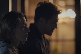 M jak miłość, odcinek 1844. Martyna (Magdalena Turczeniewicz), Marcin (Mikołaj Roznerski)