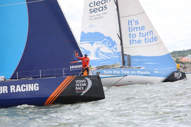 Start ostatniego etapu Volvo Ocean Race 2017/18