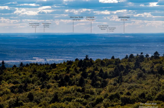 Tatry, Beskidy, Tarnobrzeg widziane z Kielc i Świętokrzyskiego. Zobacz zdjęcia Pawła Kłaka