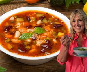 Minestrone według Ewy Wachowicz. Przepis na sycącą, zdrową zupę. Odkryj tajniki jej kuchni