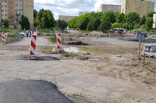 Jak teraz wygląda plac budowy na odcinku Piłsudskiego od skrzyżowania z Dworcową do skrzyżowania z Leonharda i Wyszyńskiego