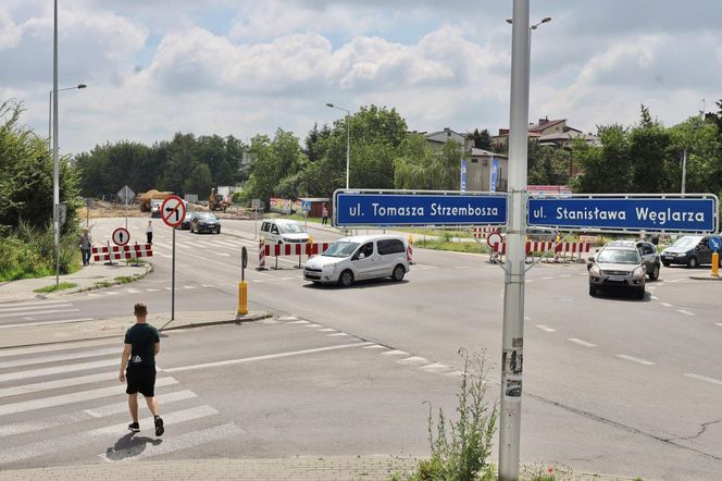 Lublin - objazdy i budowa przedłużenia ul. Węglarza