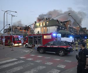 Pożar bloku w Ząbkach. Przerażające zdjęcia z miejsca tragedii