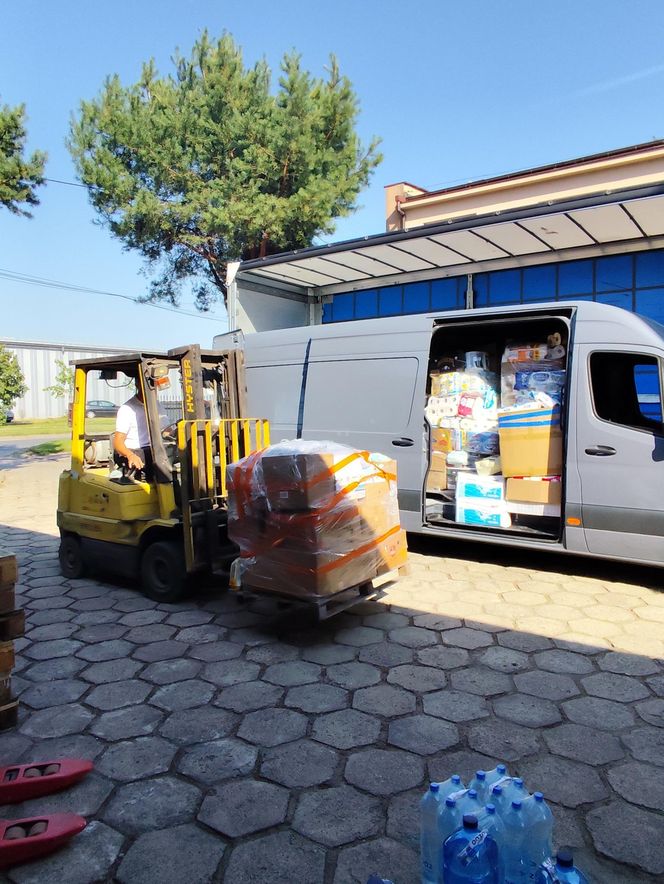 Pierwszy transport darów dla powodzian od Caritas Diecezji Siedleckiej trafił do Nysy i Kłodzka