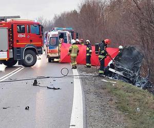 Wypadek w Rudniku