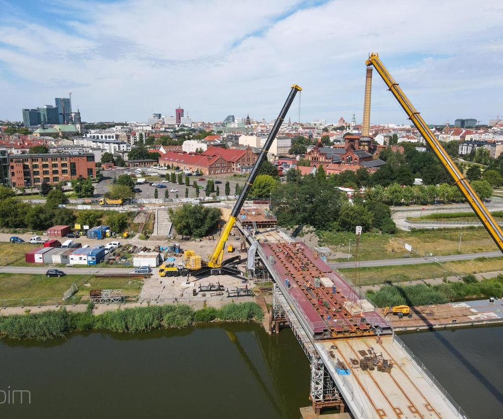 Konstrukcja mostów Berdychowskich już widoczna. Kiedy koniec prac?