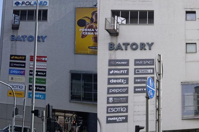 Gdynia. Z centrum handlowego batory zniknęły reklamy