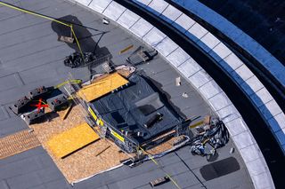 Sala Kongresowa w Warszawie w remoncie