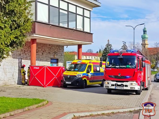 Zatrzymanie krążenia u kobiety w Tychach