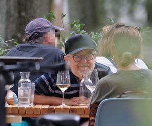 Edward Miszczak i Anna Cieślak na bazarku