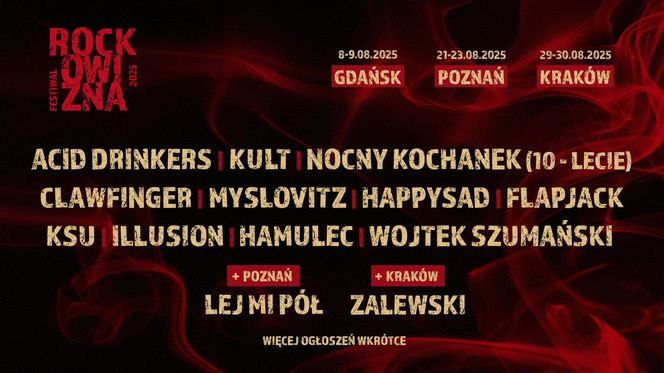 Rockowizna - line-up