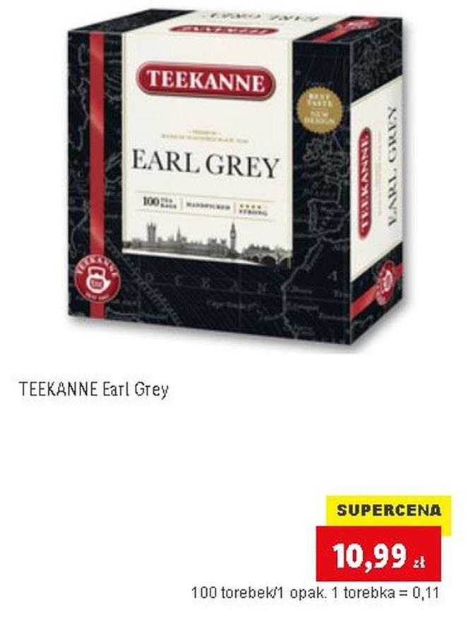 Ulubione herbaty w dobrej cenie! TEEKANNE Earl Grey 10,99 zł/100 szt.