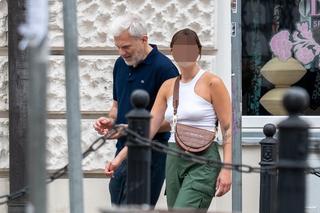 Hubert Urbański zabrał dziewczynę na obiad z córkami 