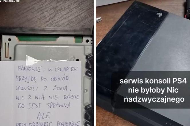 Konsola do naprawy, ale całkiem sprawna