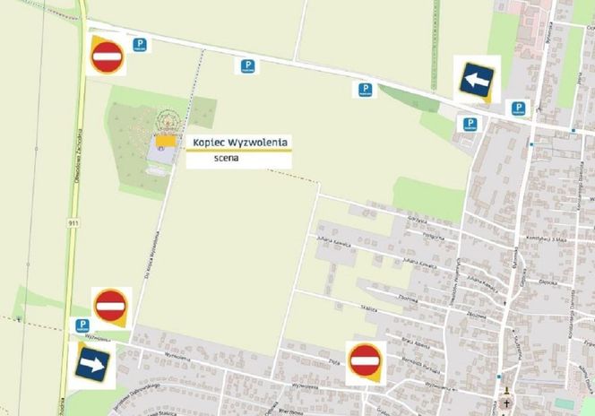 Utrudnienia drogowe w czasie Dni Piekar Śląskich 2025