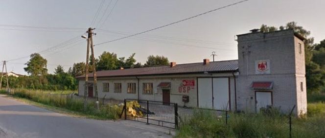 Remiza w Gościeńczycach w 2013 roku - kilka lat po premierze filmu "Wesele"