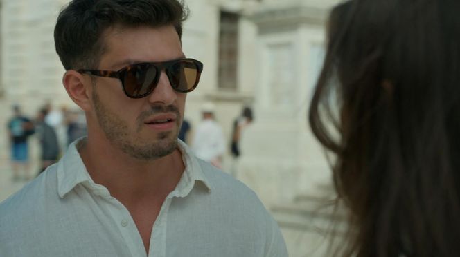 Barwy szczęścia, odcinek 3146. Justin (Jasper Sołtysiewicz), Regina (Kamila Kamińska)