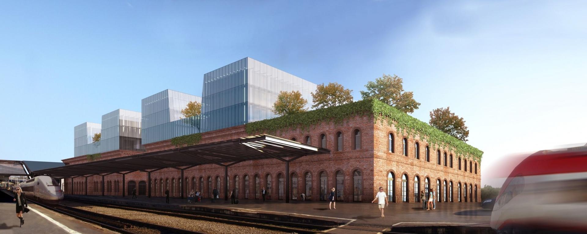 Nowy stary dworzec w Poznaniu