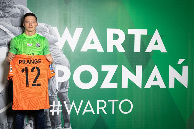 Patryk Prange podpisał kontrakt z Wartą Poznań