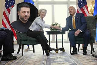 Von der Leyen z Zełenskim u Trumpa. Nagły ruch Europy