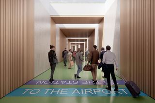 Katowice Airport:  Wizualizacja nowego terminala głównego