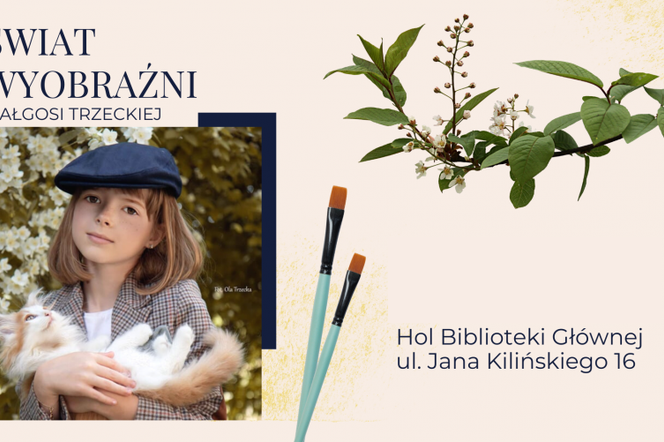 Młoda artystka z wystawą w inowrocławskiej Bibliotece